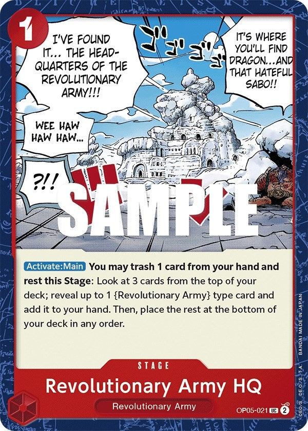 Revolutionary Army HQ (OP05-021) (OP05)