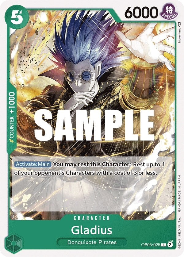 Image for Gladius (OP05-025) (OP05) - One Piece Card Game