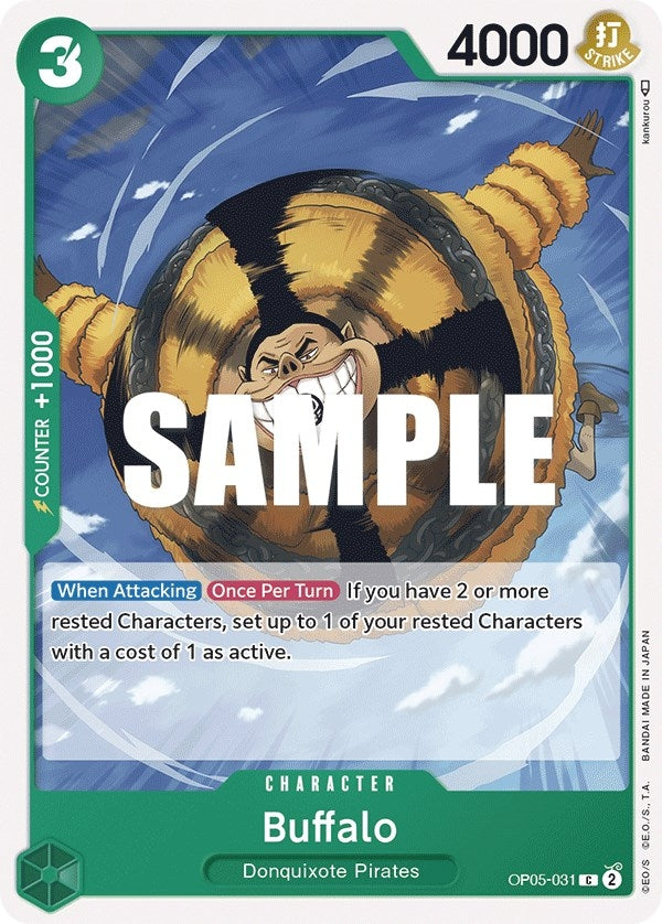 Image for Buffalo (OP05-031) (OP05) - One Piece Card Game