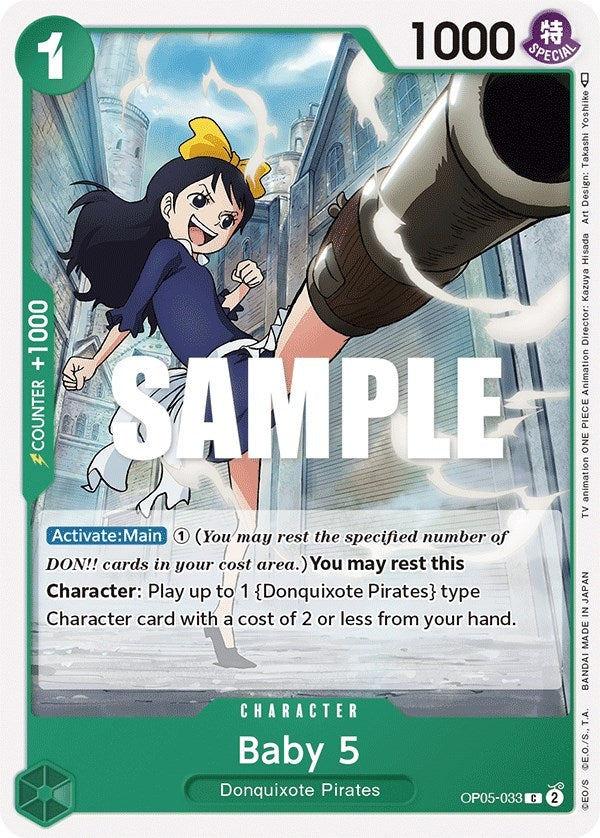 Image for Baby 5 (033) (OP05-033) (OP05) - One Piece Card Game