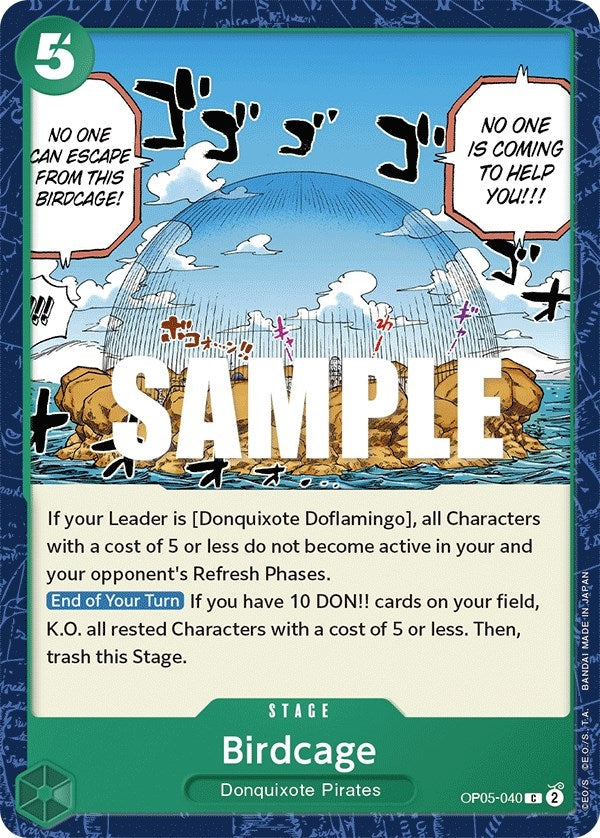 Image for Birdcage (OP05-040) (OP05) - One Piece Card Game