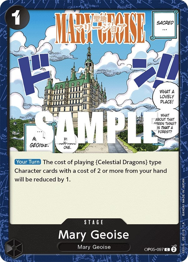 Image for Mary Geoise (OP05-097) (OP05) - One Piece Card Game