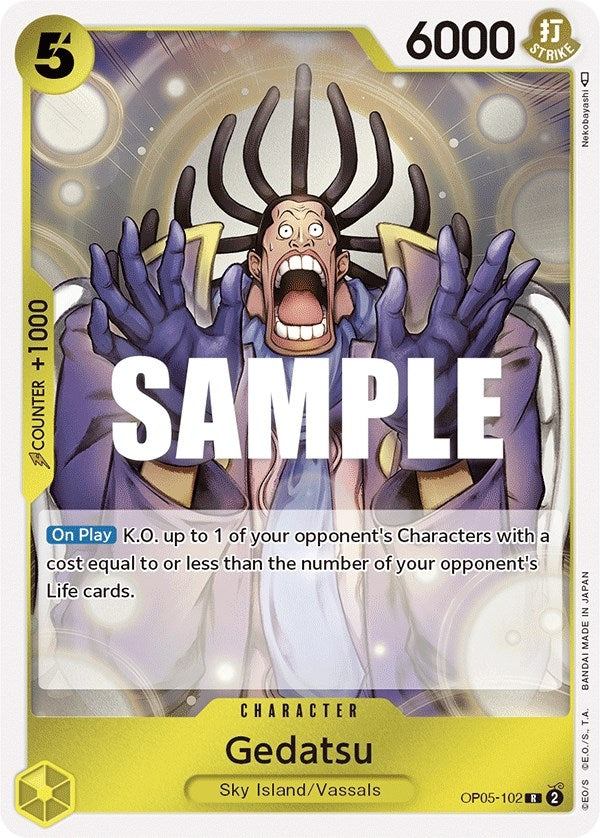 Image for Gedatsu (OP05-102) (OP05) - One Piece Card Game