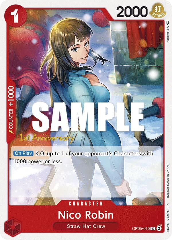 Image for Nico Robin (OP05-010) (OP05 ANN) - One Piece Card Game