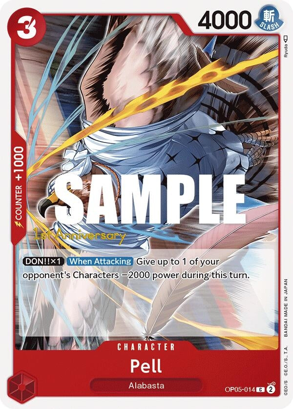 Image for Pell (OP05-014) (OP05 ANN) - One Piece Card Game
