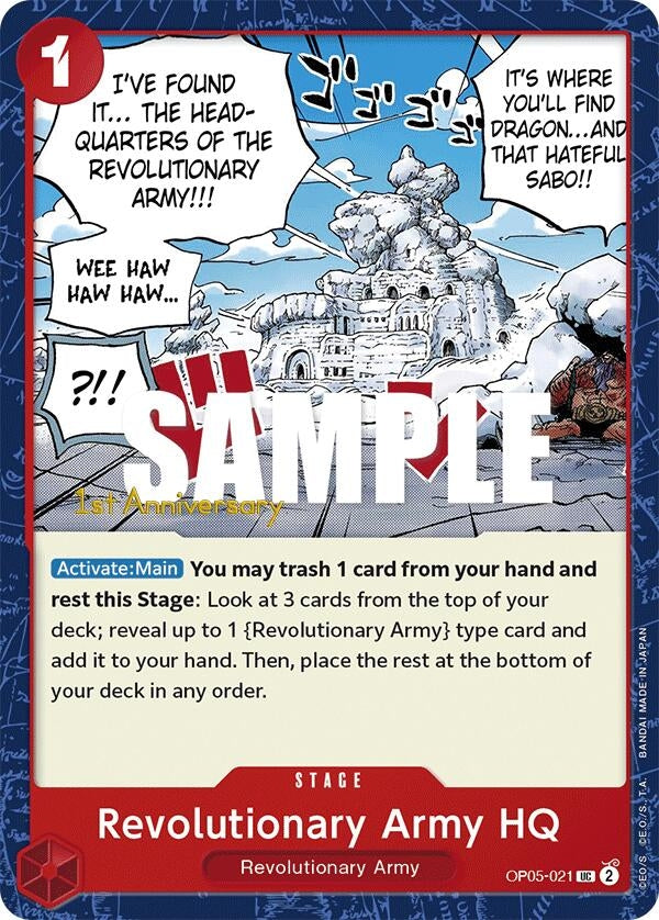 Revolutionary Army HQ (OP05-021) (OP05 ANN)