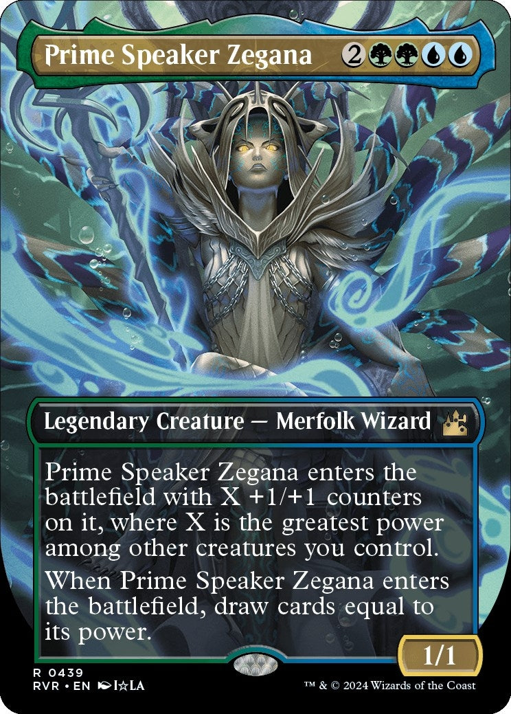 Prime Speaker Zegana (Anime Borderless) (439) (RVR)