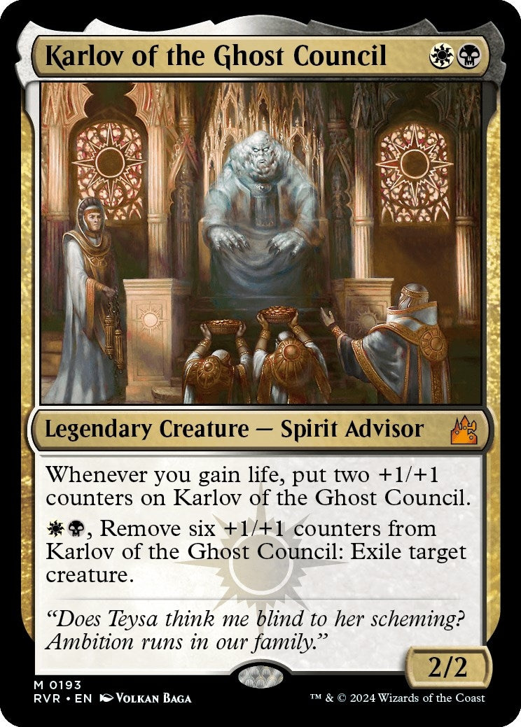 Karlov of the Ghost Council (193) (RVR)