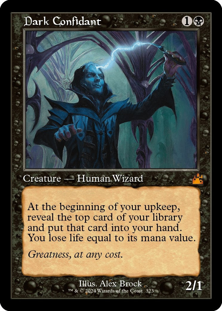 Dark Confidant (Retro Frame) (323) (RVR)