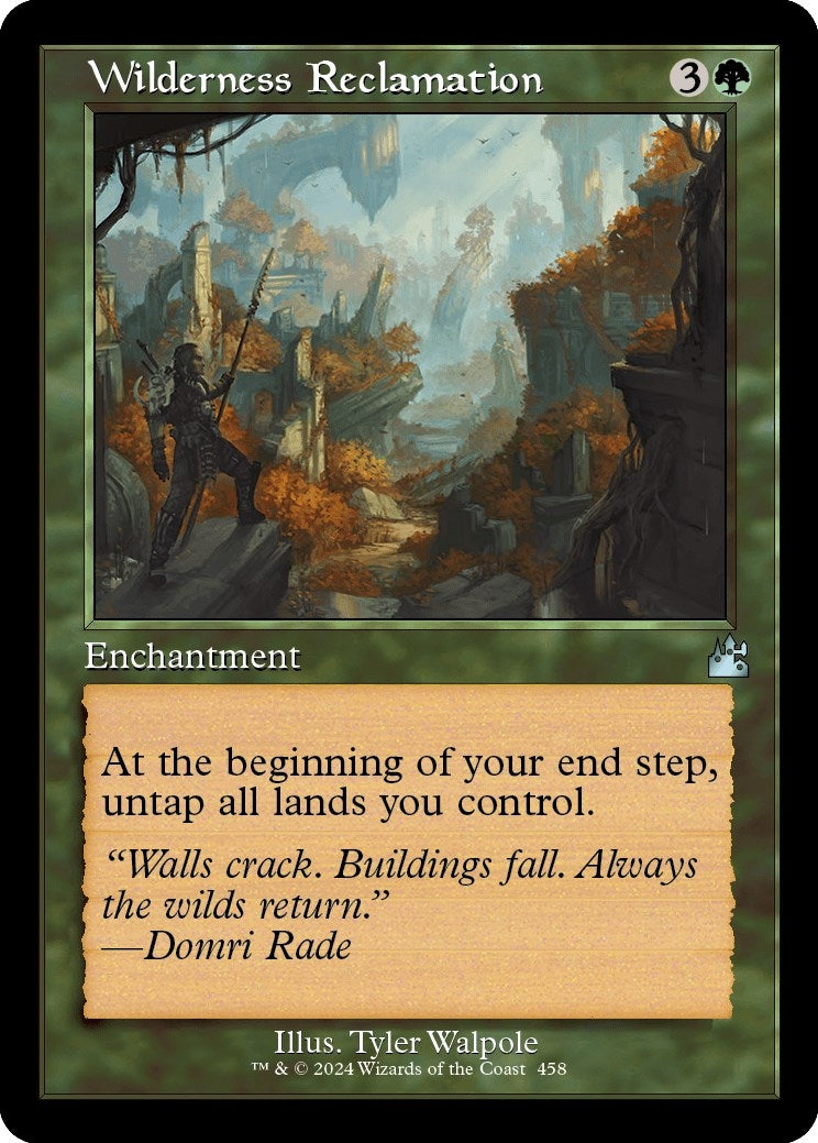 Wilderness Reclamation (Retro Frame) (458) (RVR)
