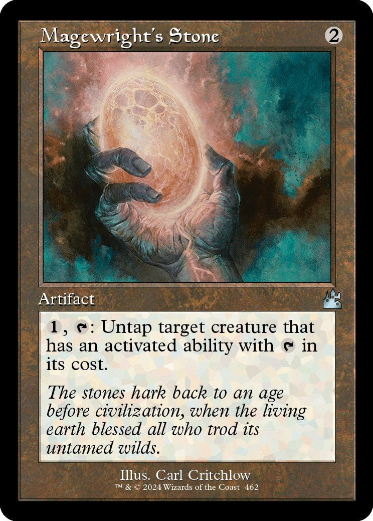 Magewright's Stone (Retro Frame) (462) (RVR)