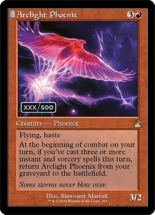 Arclight Phoenix (Retro Frame) (Serial Numbered) (331) (RVR)