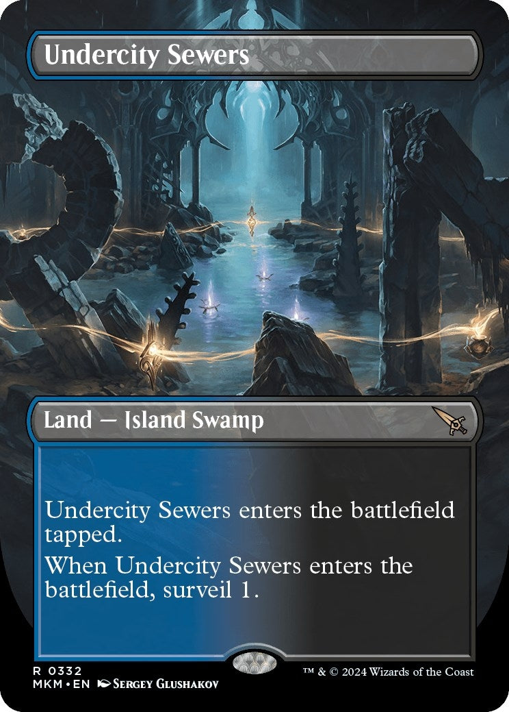 Undercity Sewers (Borderless) (332) (MKM)