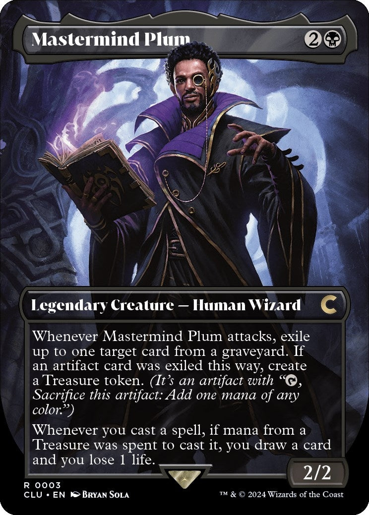 Mastermind Plum (Borderless) (3) (CLU)