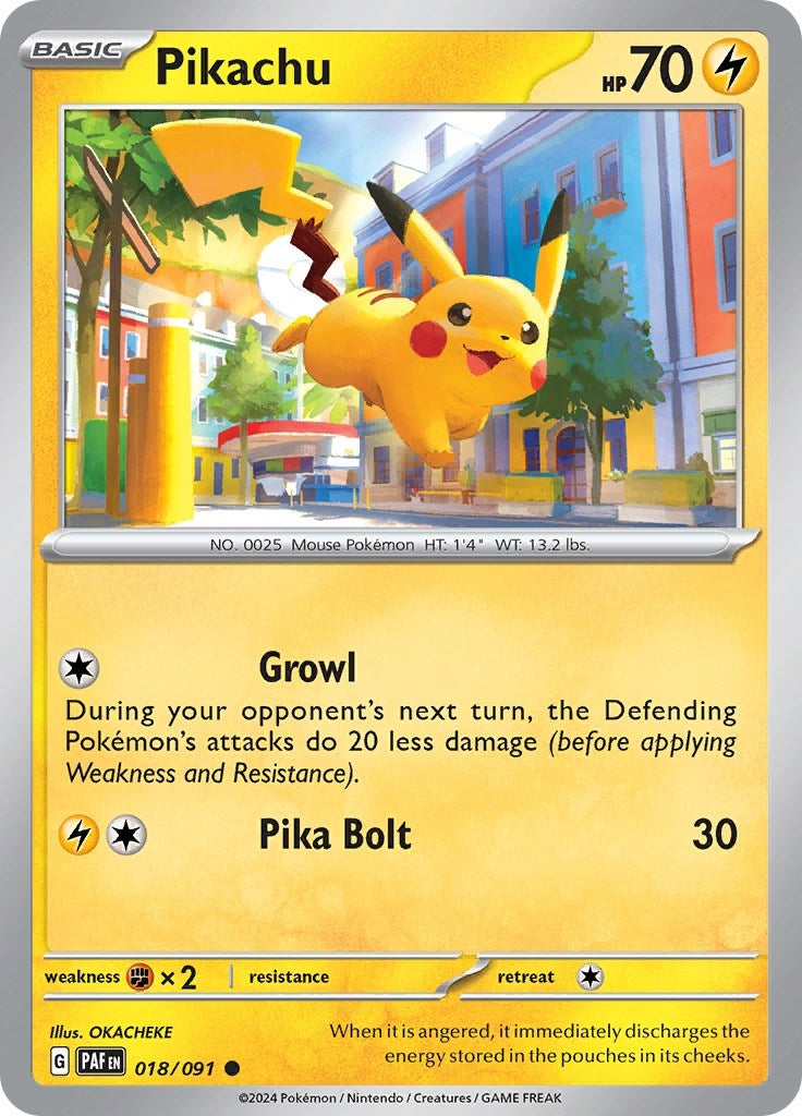 Pikachu (018/091) (PAF)