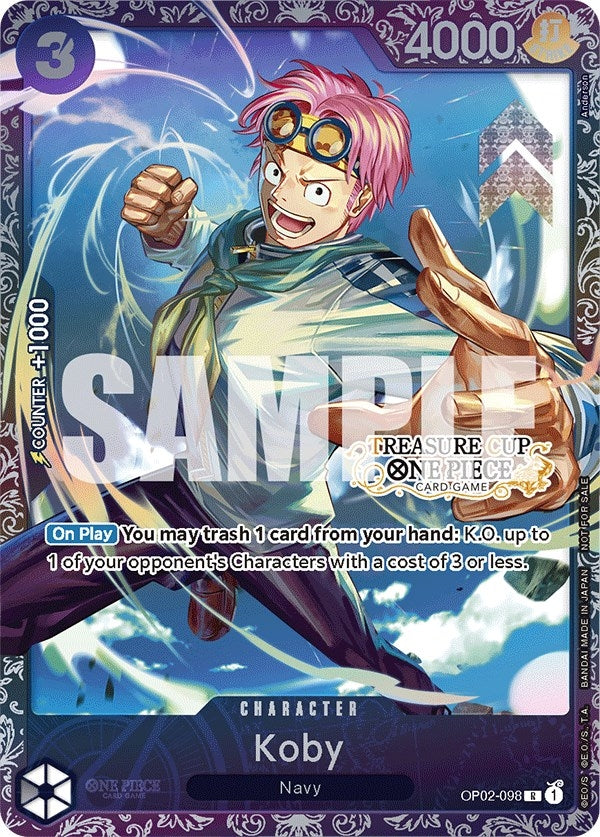 Koby (Treasure Cup) (OP02-098) (OP-PR)