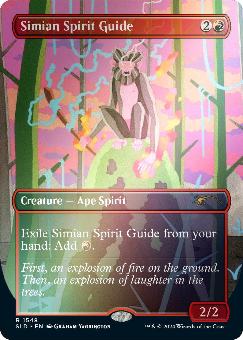 Simian Spirit Guide (Rainbow Foil) (1548) (SLD)