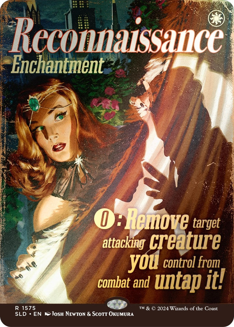 Image for Reconnaissance (1575) (Rainbow Foil) (1575) (SLD) - Magic: The Gathering