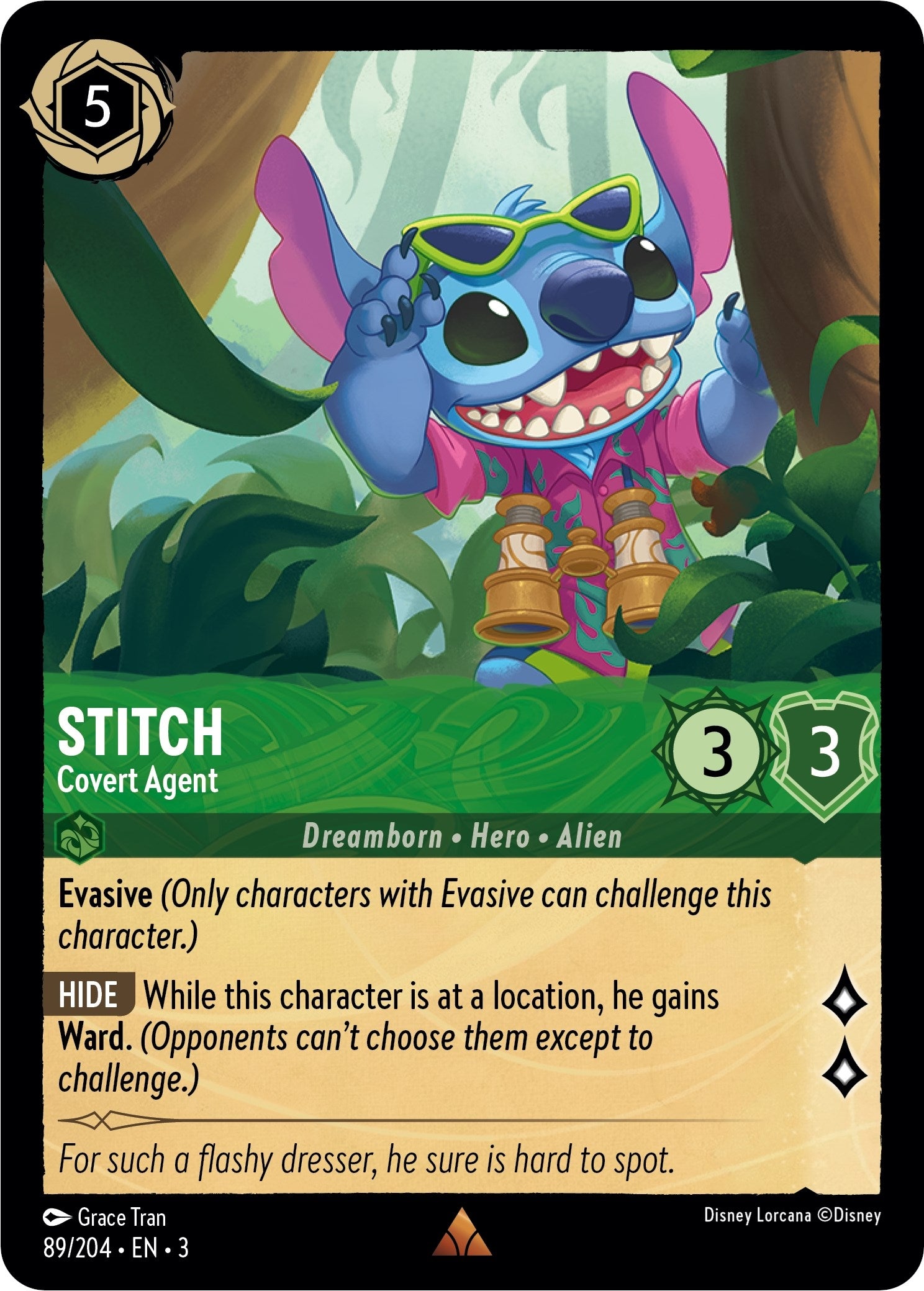 Stitch - Covert Agent (89/204) (3)
