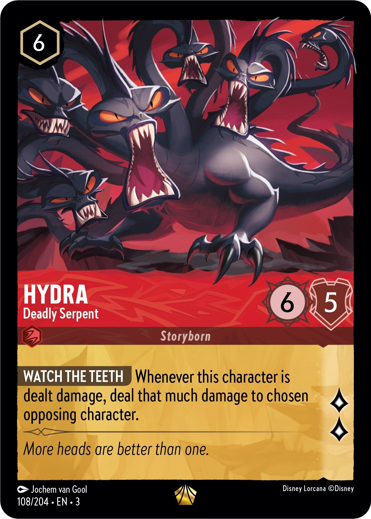 Hydra - Deadly Serpent (108/204) (3)