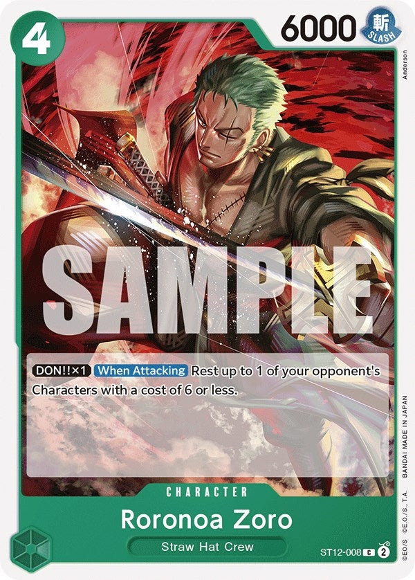 Roronoa Zoro (ST12-008) (ST-12)