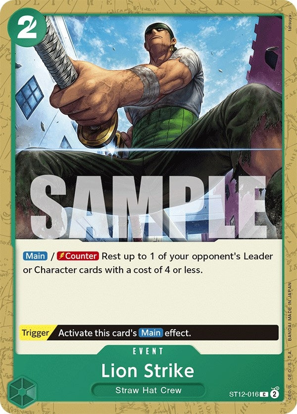 Lion Strike (ST12-016) (ST-12)