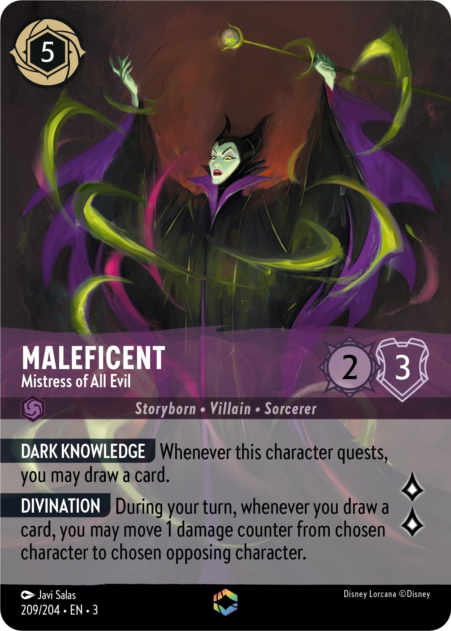 Maleficent - Mistress of All Evil (Enchanted) (209/204) (3)