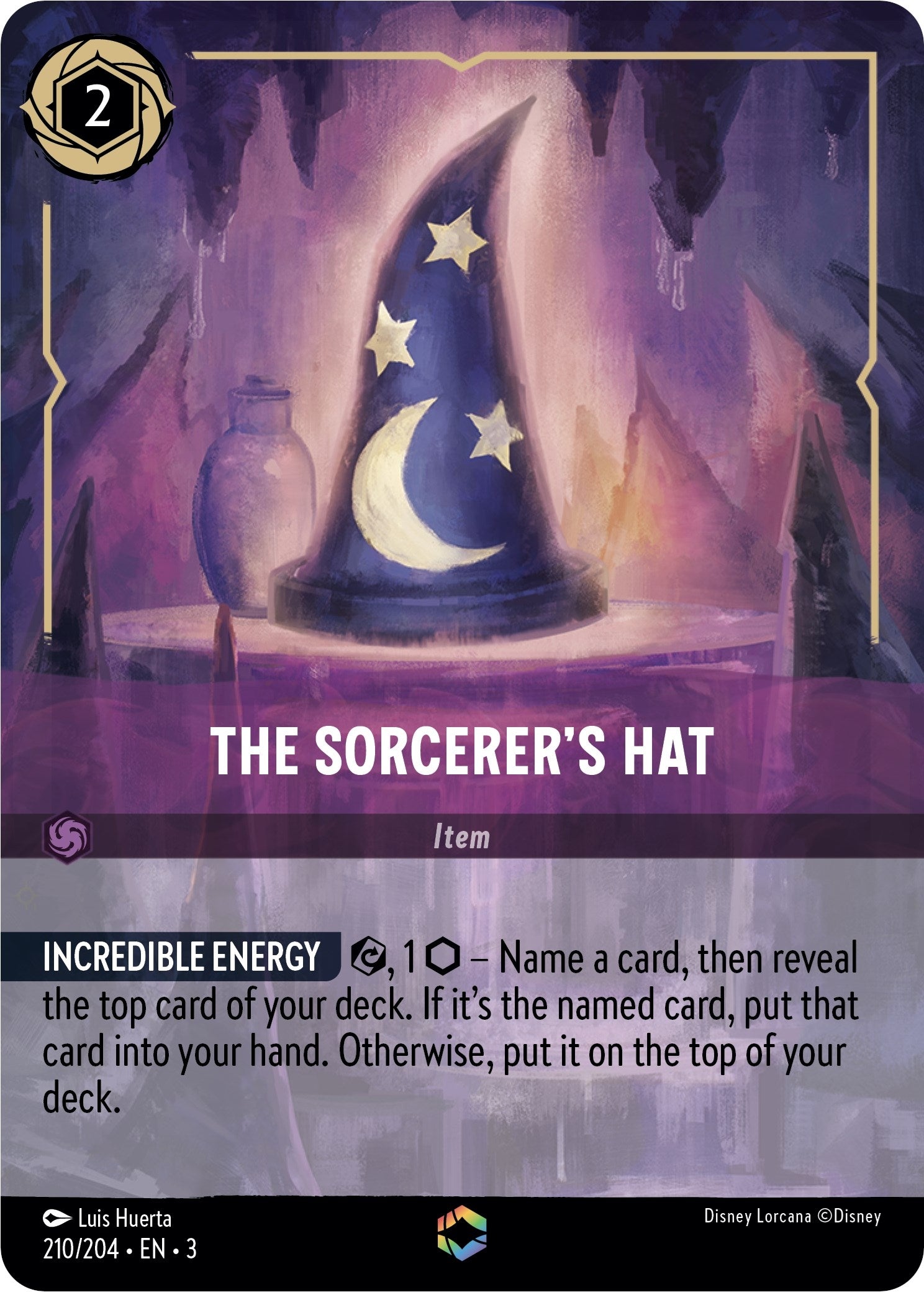 The Sorcerer's Hat (Enchanted) (210/204) (3)