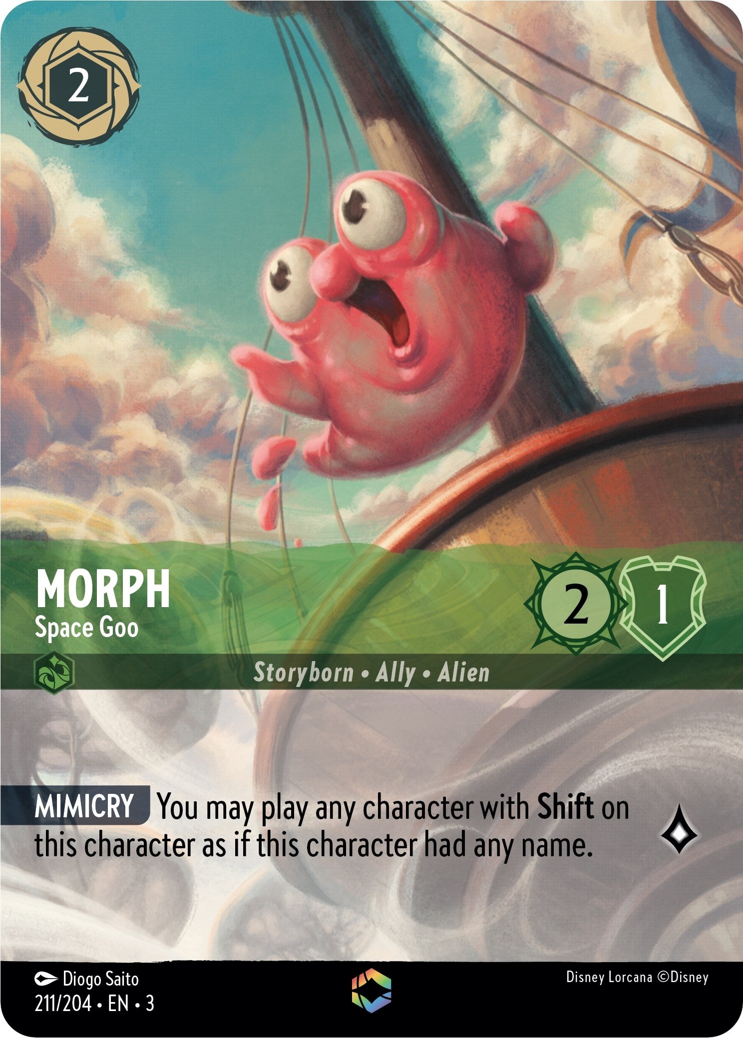 Morph - Space Goo (Enchanted) (211/204) (3)