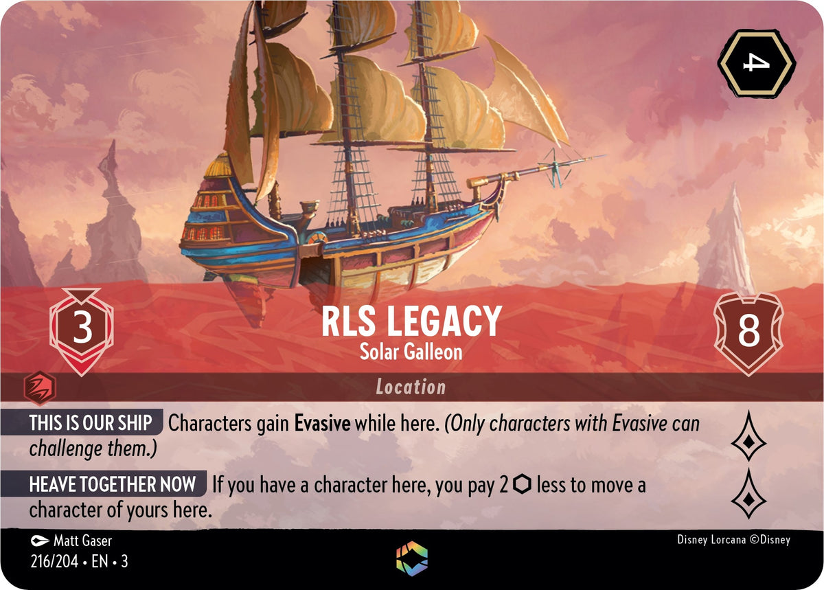 RLS Legacy - Solar Galleon (Enchanted) (216/204) (3)