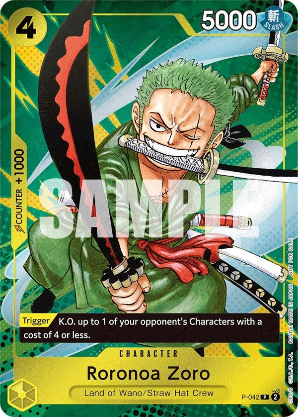 Roronoa Zoro (Event Pack Vol. 3) (P-042) (OP-PR)