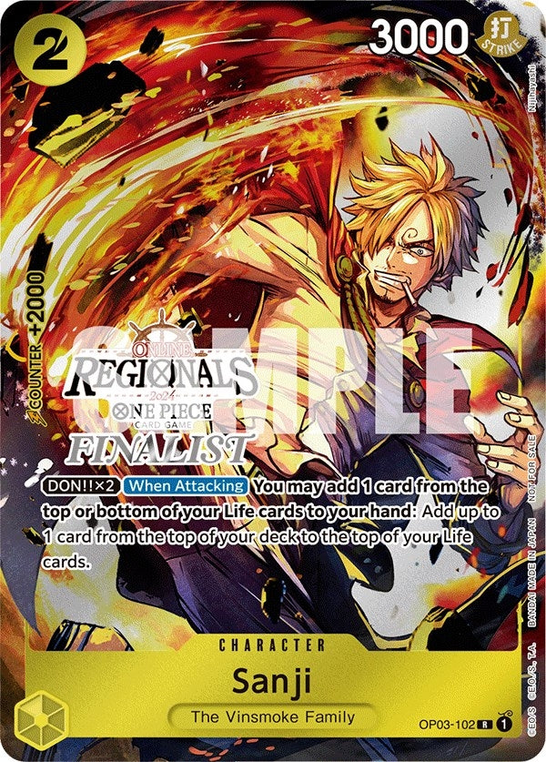Sanji (Online Regional 2024) [Finalist] (OP03-102) (OP-PR)