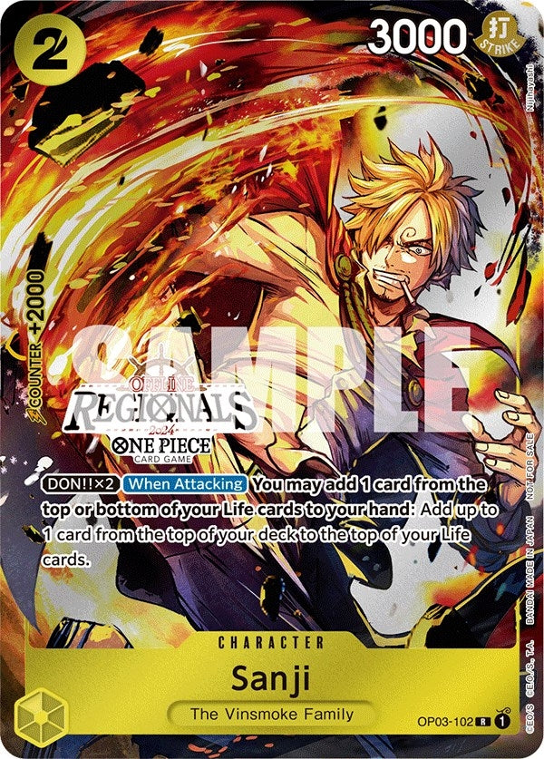 Sanji (Offline Regional 2024) [Participant] (OP03-102) (OP-PR)