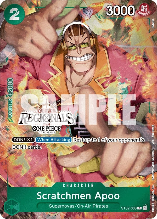Scratchmen Apoo (Offline Regional 2024) [Participant] (ST02-008) (OP-PR)