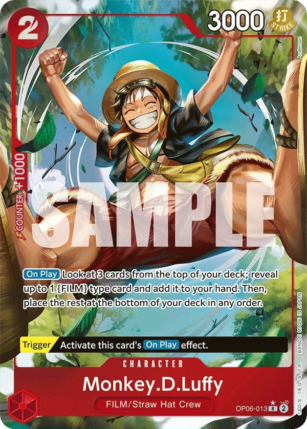 Monkey.D.Luffy (Alternate Art) (OP06-013) (OP06)
