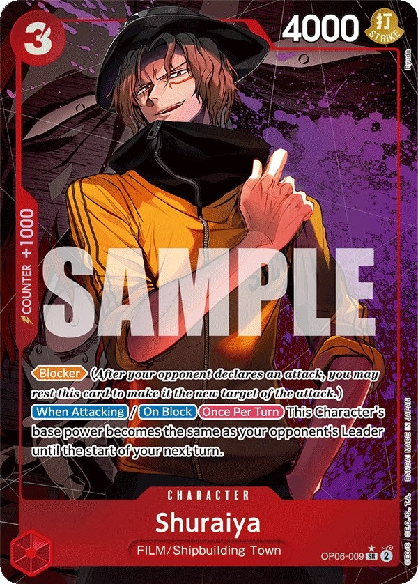Shuraiya (Alternate Art) (OP06-009) (OP06)