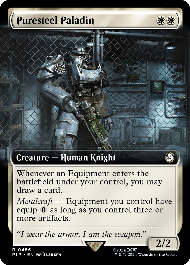 Puresteel Paladin (Extended Art) (456) (PIP)