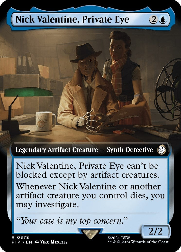 Nick Valentine, Private Eye (Extended Art) (378) (PIP)