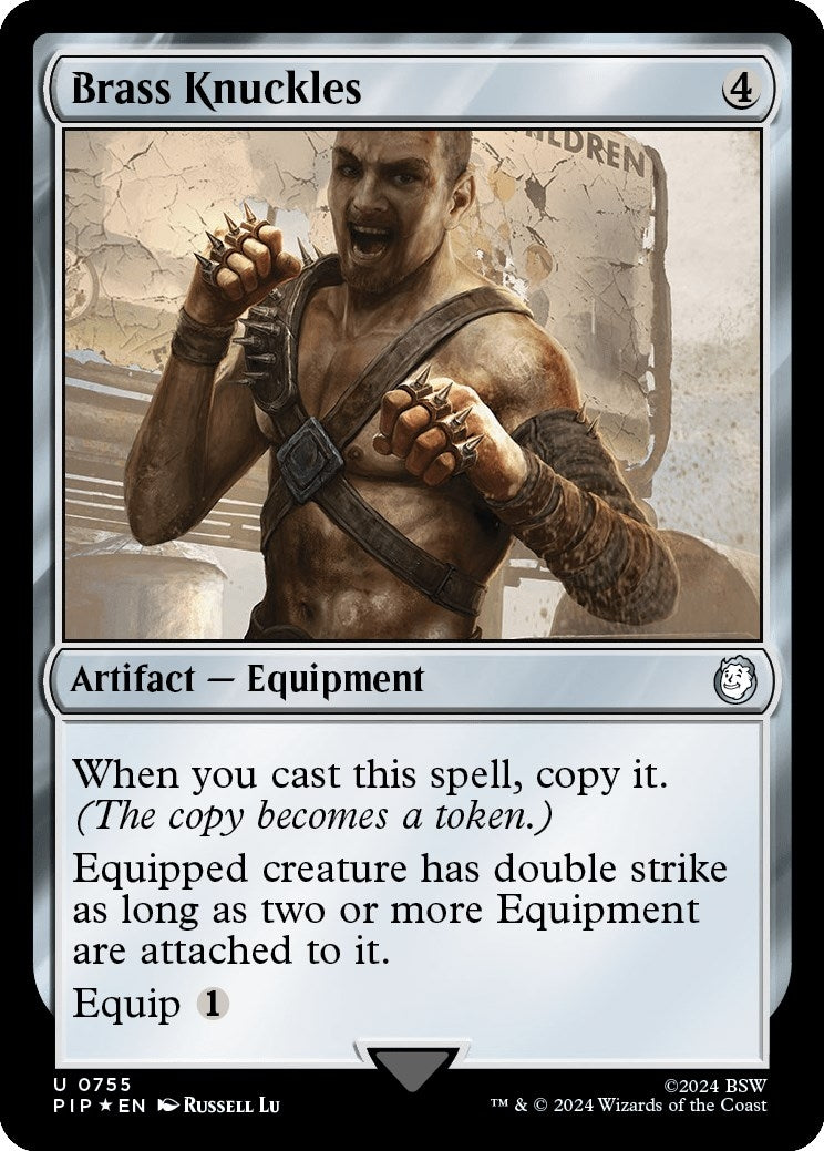 Brass Knuckles (Surge Foil) (755) (PIP)