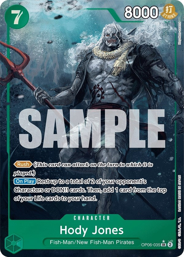 Hody Jones (035) (Alternate Art) (OP06-035) (OP06)