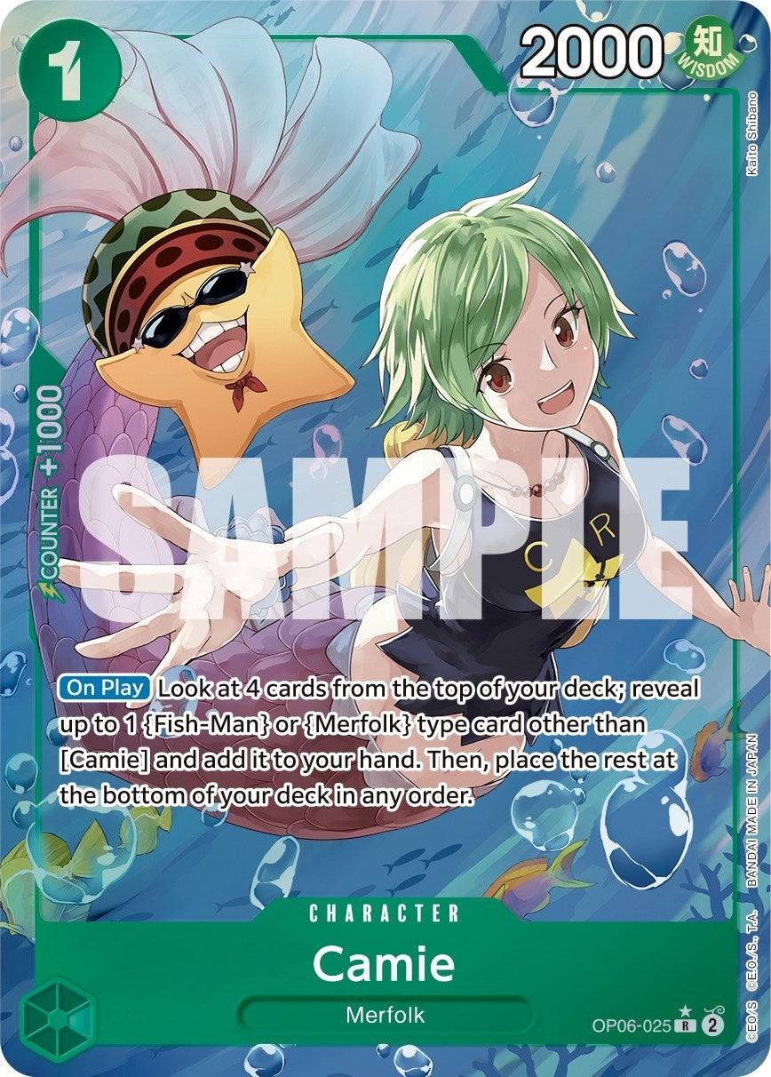 Camie (Alternate Art) (OP06-025) (OP06)