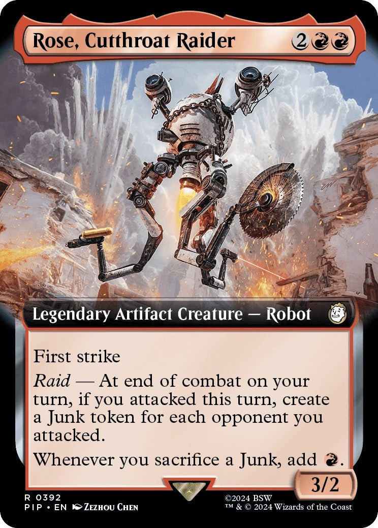 Rose, Cutthroat Raider (Extended Art) (392) (PIP)