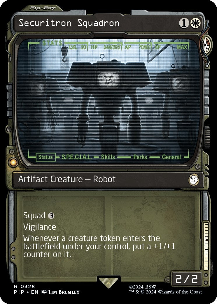 Securitron Squadron (Showcase) (328) (PIP)