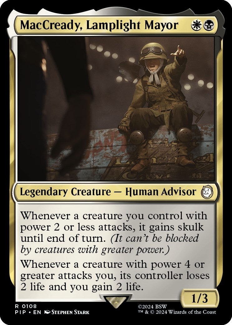 MacCready, Lamplight Mayor (108) (PIP)