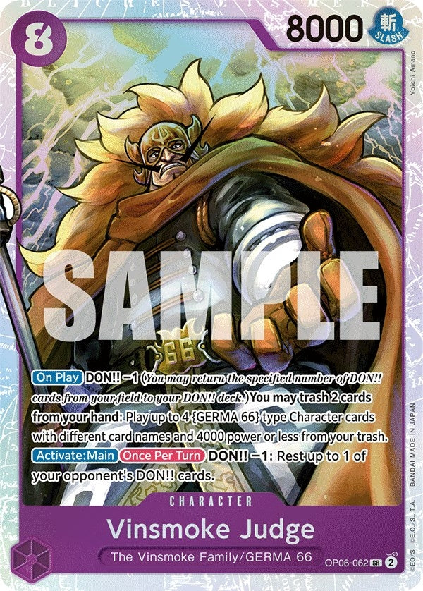 Vinsmoke Judge (OP06-062) (OP06)
