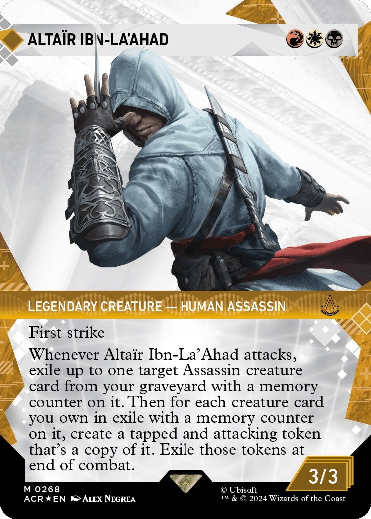 Altair Ibn-La'Ahad (Showcase) (Textured Foil) (268) (ACR)