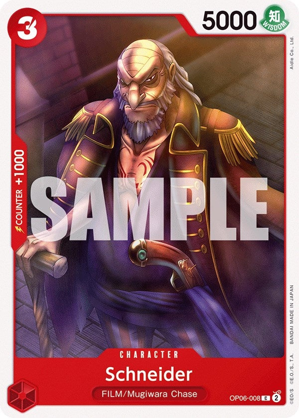 Image for Schneider (OP06-008) (OP06) - One Piece Card Game