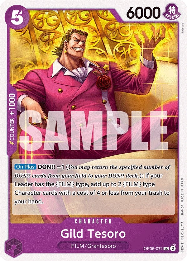 Image for Gild Tesoro (OP06-071) (OP06) - One Piece Card Game