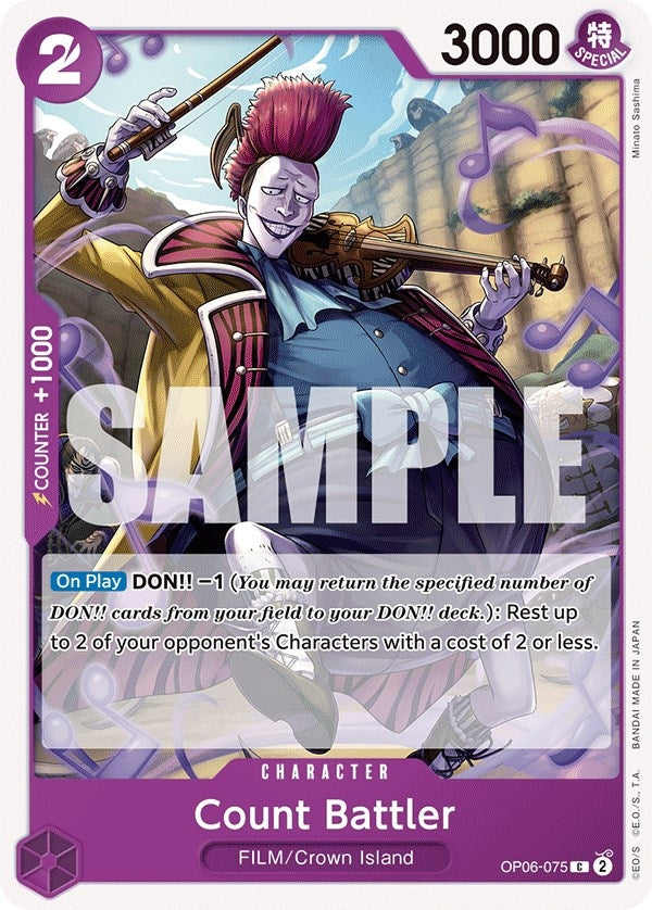Count Battler (OP06-075) (OP06)