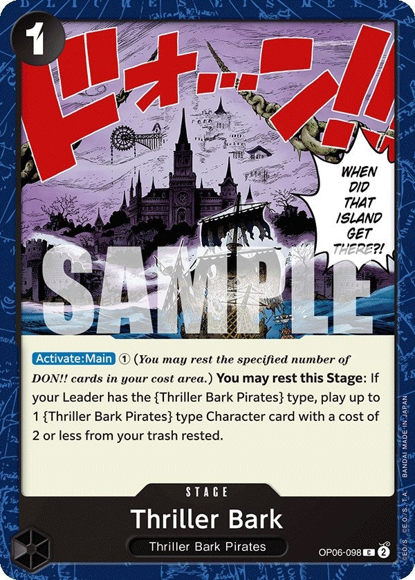 Thriller Bark (OP06-098) (OP06)